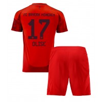 Maglie da calcio Bayern Munich Michael Olise #17 Prima Maglia Bambino 2024-25 Manica Corta (+ Pantaloni corti)